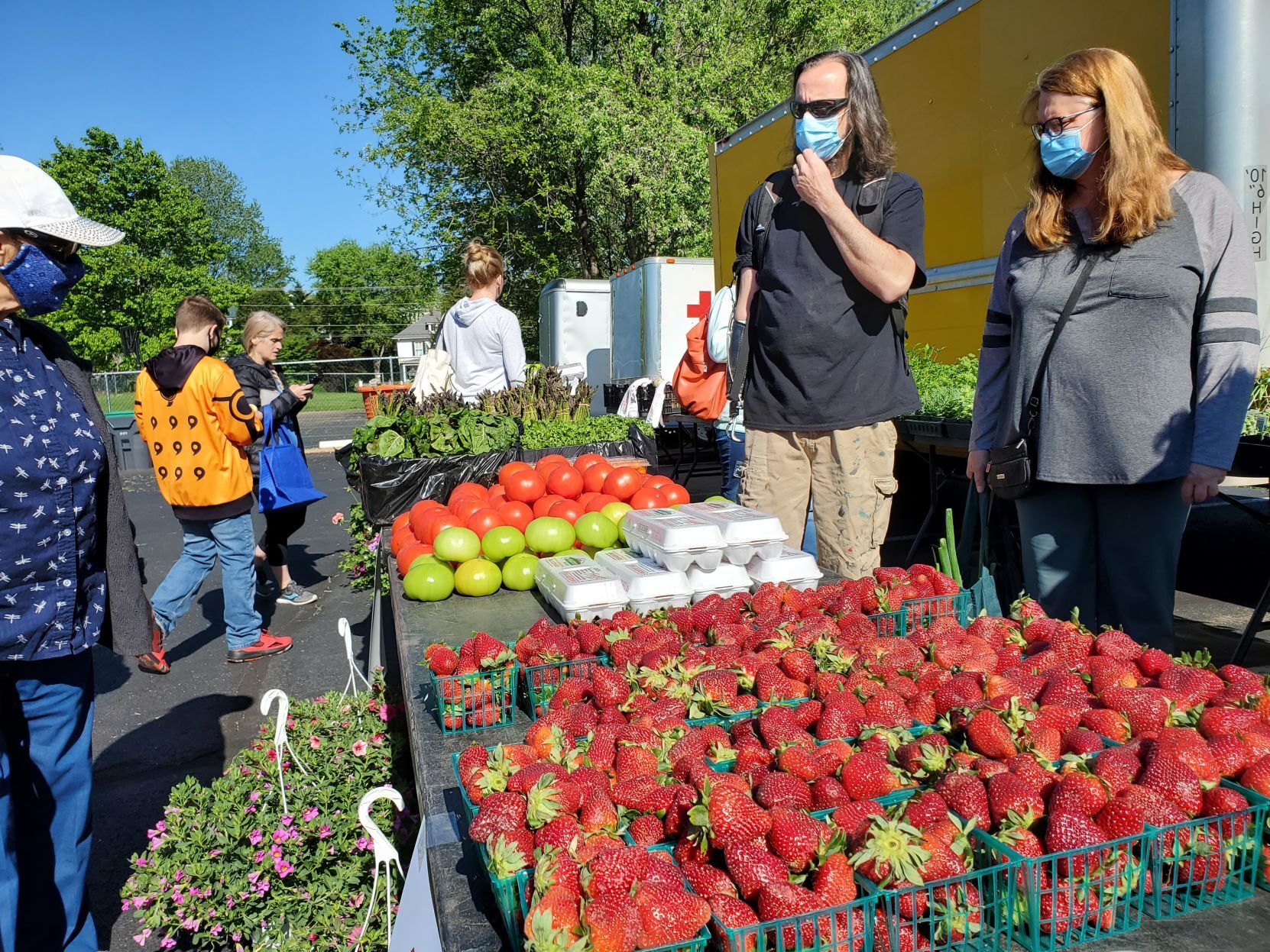Farmers Market Culpeper 1st day 2021